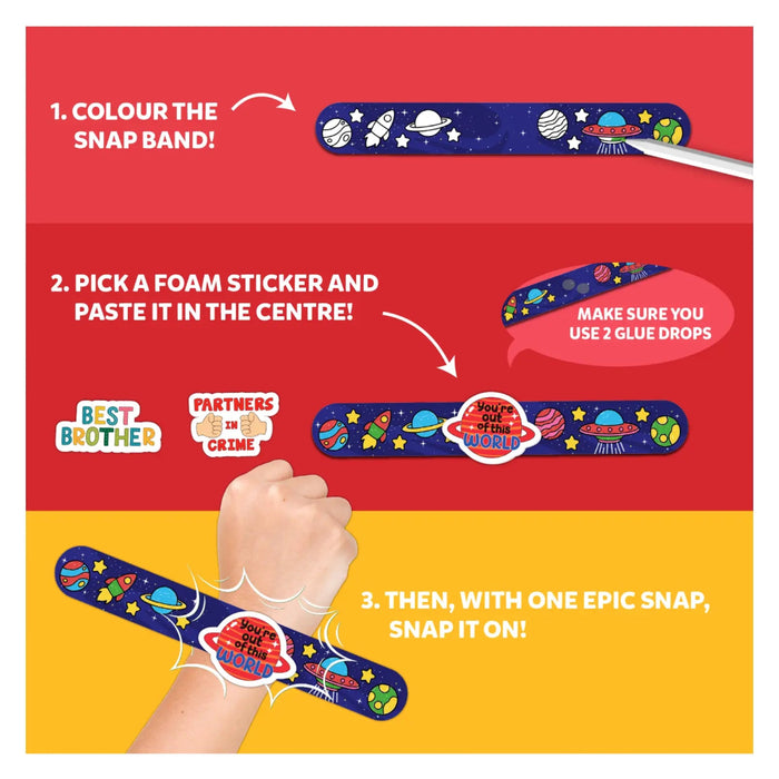 Skillmatics Snap Bandz - Rakhi Love Art & Craft Activity Kit-Arts & Crafts-Skillmatics-Toycra