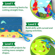 Skillmatics Snip Snip - Amazing Animals | Art & Craft Activity Kit
