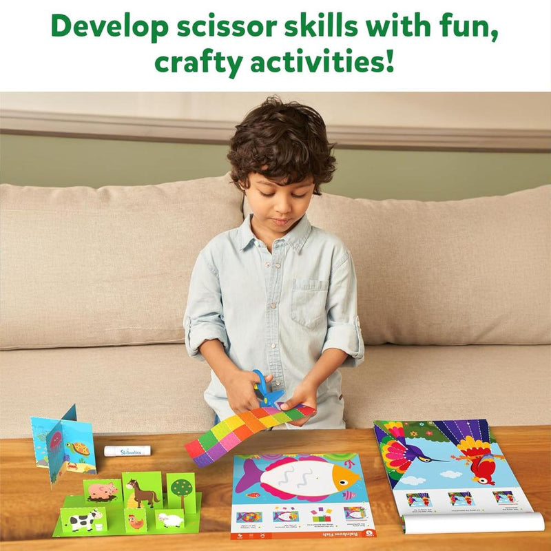 Skillmatics Snip Snip - Amazing Animals | Art & Craft Activity Kit