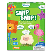 Skillmatics Snip Snip - Amazing Animals | Art & Craft Activity Kit