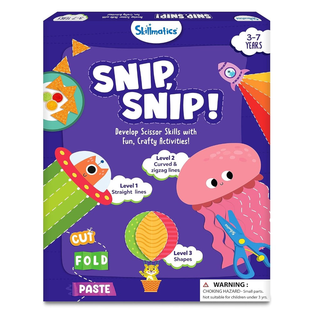 Skillmatics Snip Snip! | Art & Craft Activity Kit — Toycra