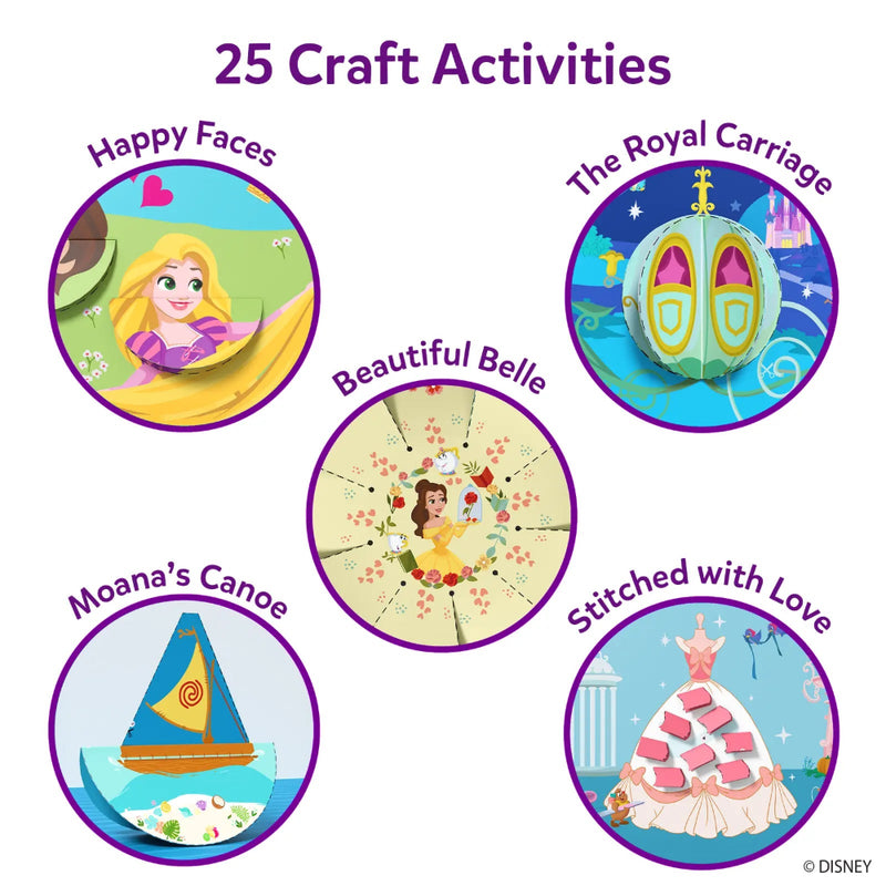 Skillmatics Snip, Snip Disney Princess Art & Craft Activity Kit