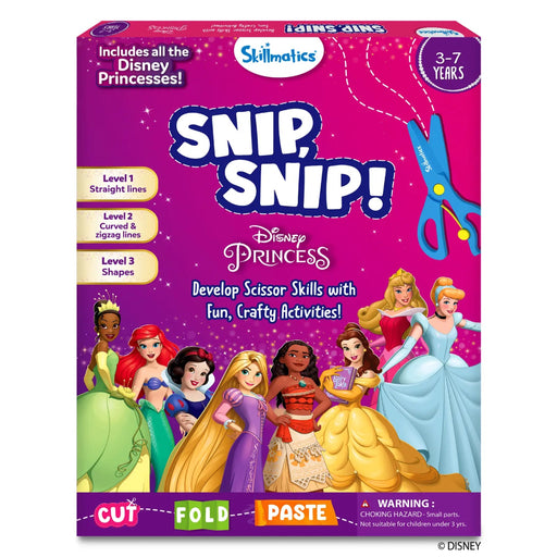 Skillmatics Snip, Snip Disney Princess Art & Craft Activity Kit