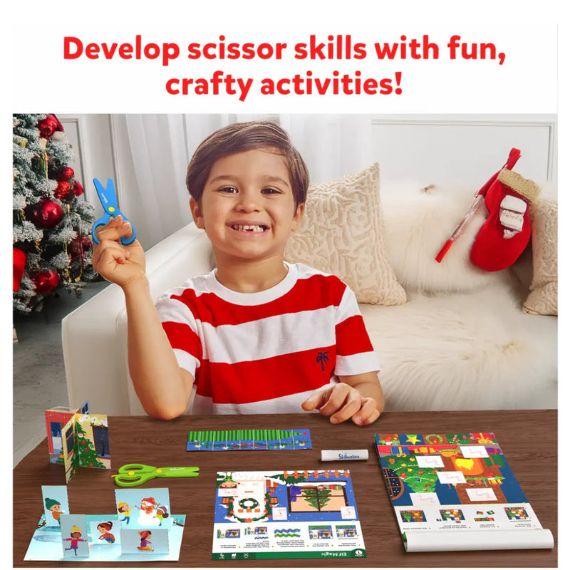 Skillmatics Snip Snip: Holiday Magic | Art & Craft Activity Kit
