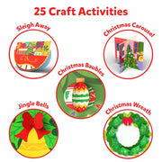 Skillmatics Snip Snip: Holiday Magic | Art & Craft Activity Kit (ages 3-7)