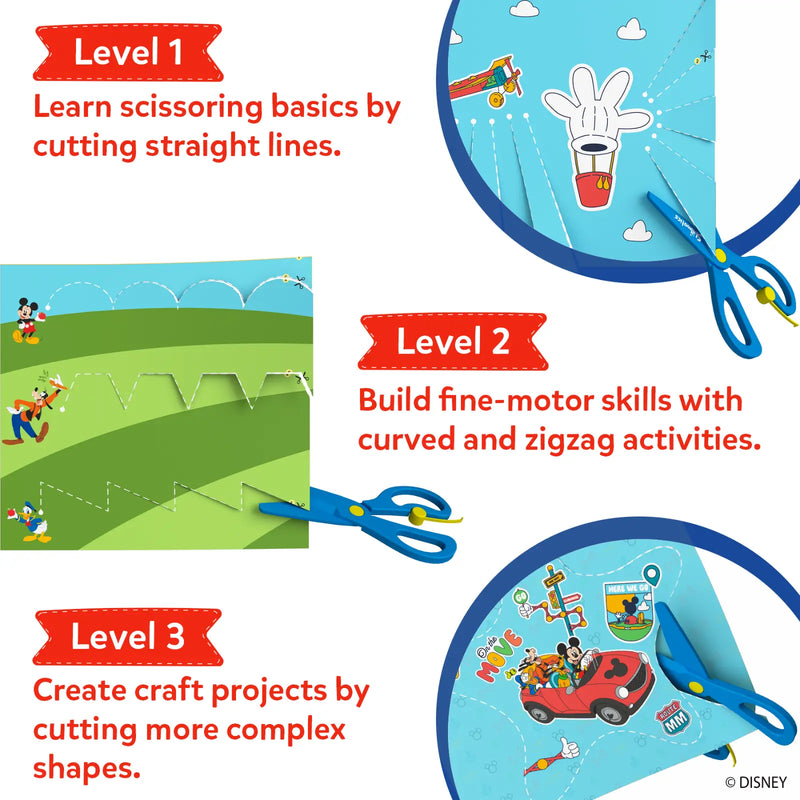 Skillmatics Snip, Snip Mickey Mouse Clubhouse Art & Craft Activity Kit