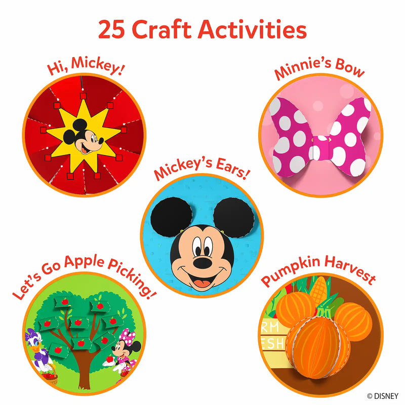 Skillmatics Snip, Snip Mickey Mouse Clubhouse Art & Craft Activity Kit