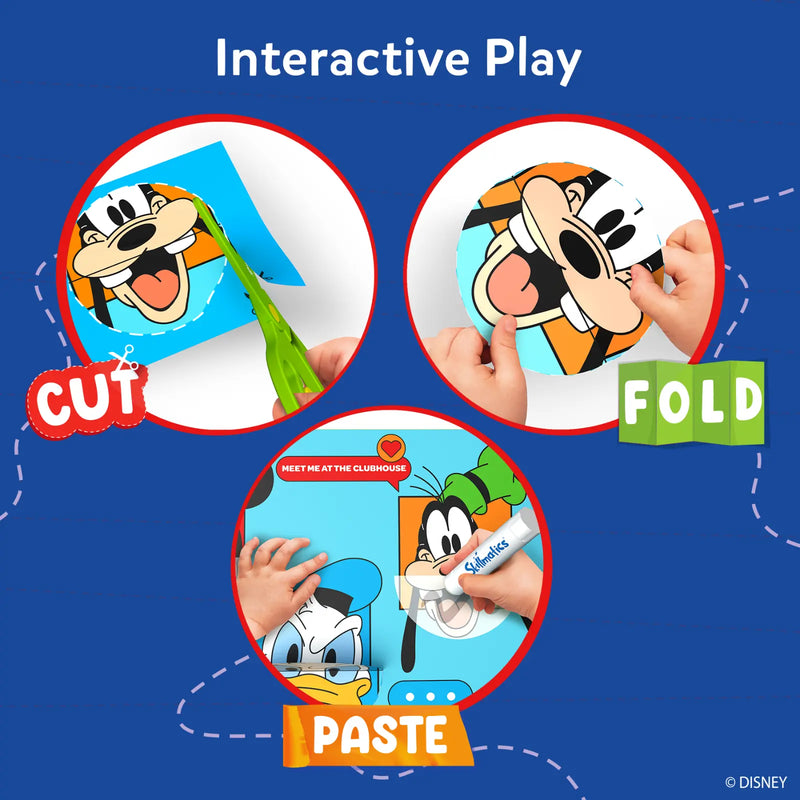 Skillmatics Snip, Snip Mickey Mouse Clubhouse Art & Craft Activity Kit