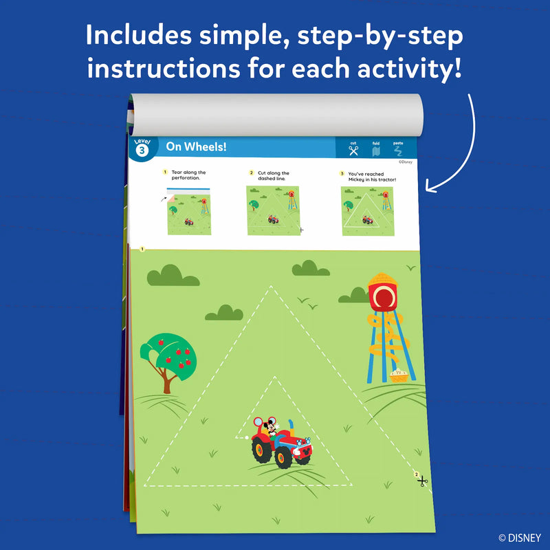 Skillmatics Snip, Snip Mickey Mouse Clubhouse Art & Craft Activity Kit