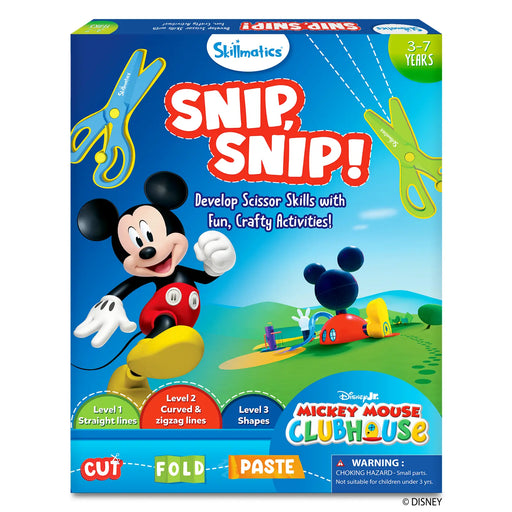 Skillmatics Snip, Snip Mickey Mouse Clubhouse Art & Craft Activity Kit