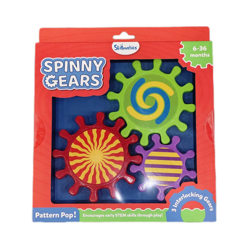 Skillmatics Spinny Gears - 3 Interlocking Gears
