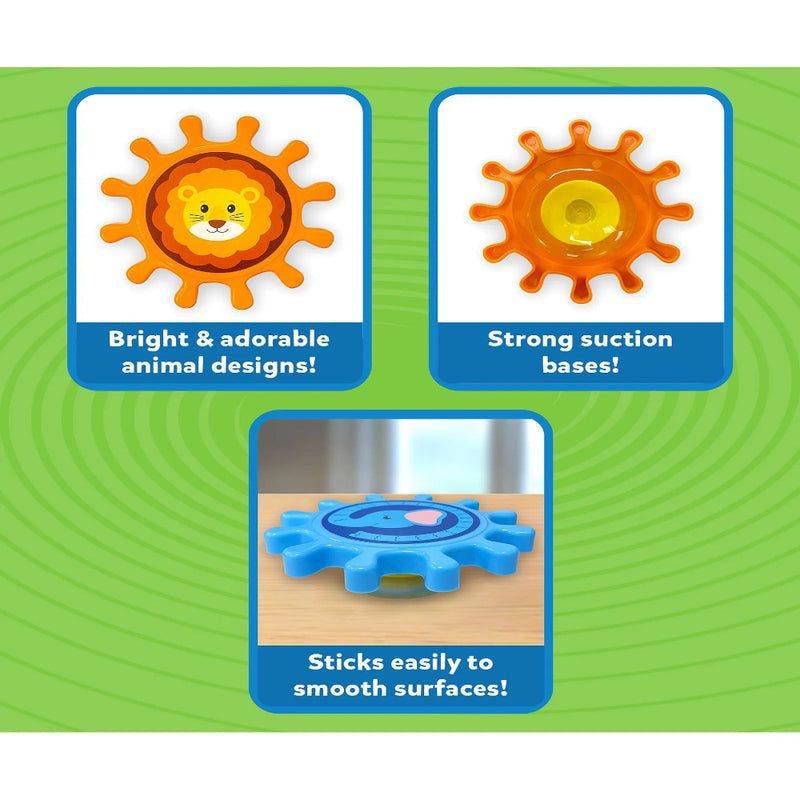 Skillmatics Spinny Gears - 3 Interlocking Gears