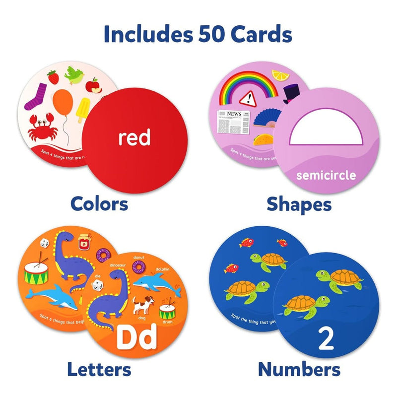 Skillmatics Spot And Learn - Flash Cards For Toddlers
