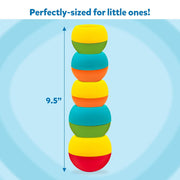 Skillmatics Stacking & Toppling Toy for Toddlers - Build & Bop