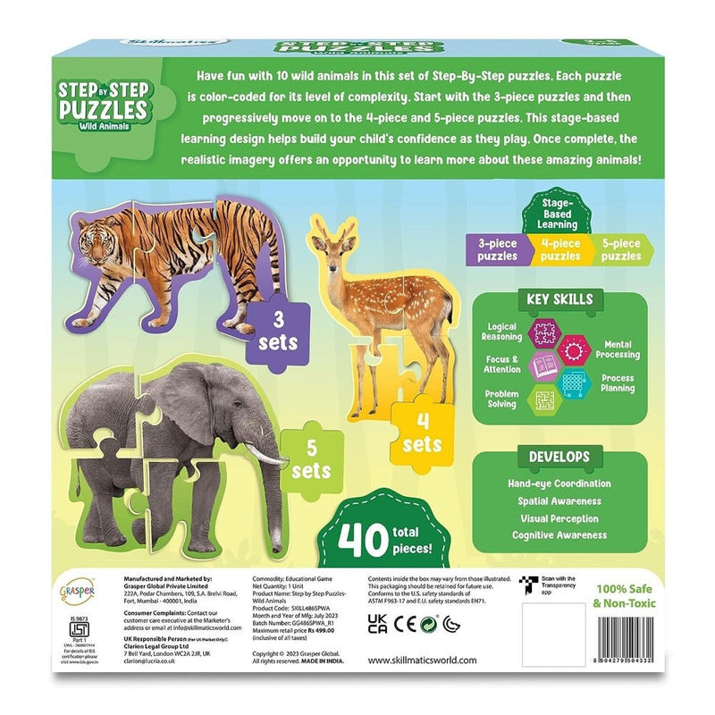Skillmatics Step By Step Puzzles