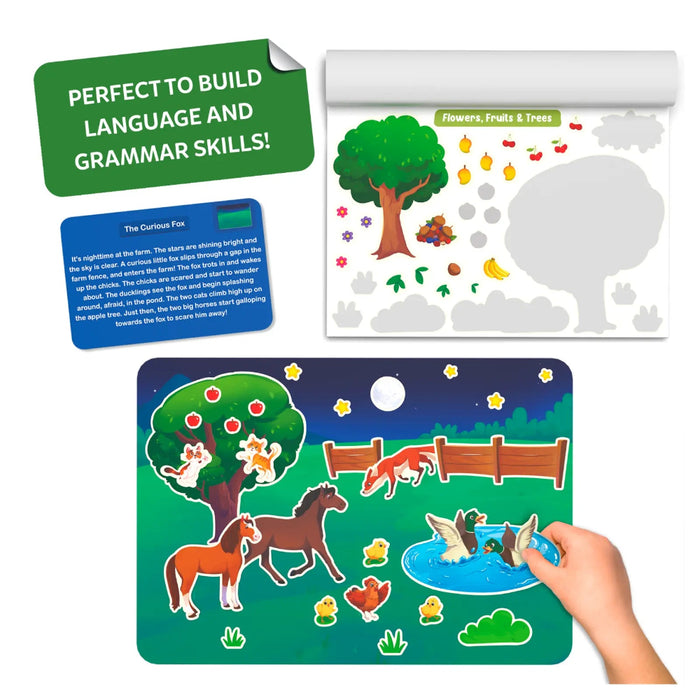 Skillmatics Sticker Stories Creative Storytelling Kit-Learning & Education-Skillmatics-Toycra