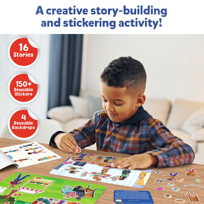 Skillmatics Sticker Stories Creative Storytelling Kit-Learning & Education-Skillmatics-Toycra
