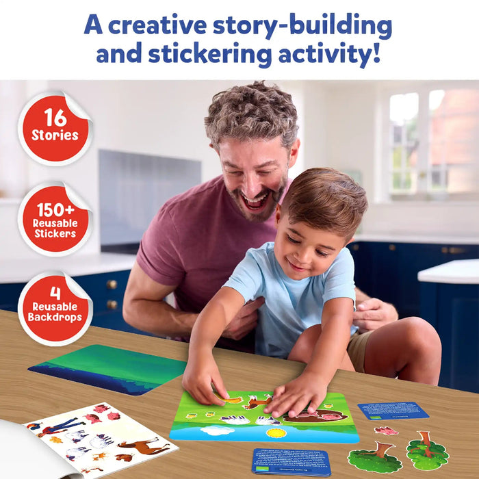 Skillmatics Sticker Stories Creative Storytelling Kit-Learning & Education-Skillmatics-Toycra