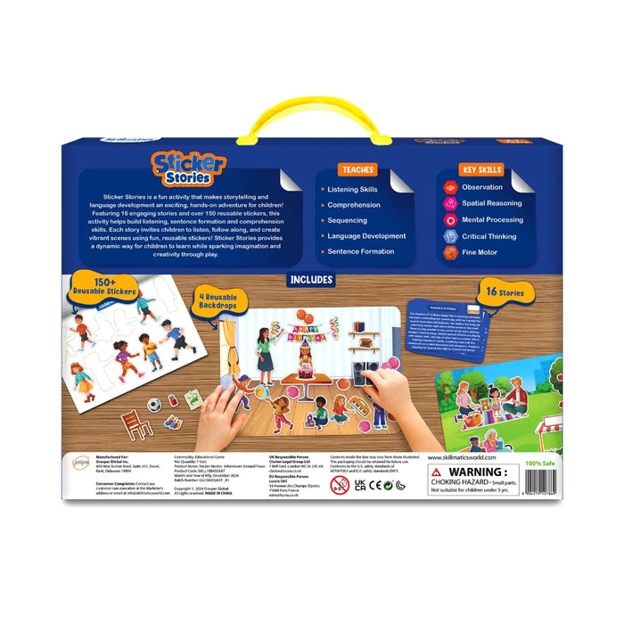 Skillmatics Sticker Stories Creative Storytelling Kit-Learning & Education-Skillmatics-Toycra
