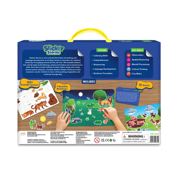 Skillmatics Sticker Stories Creative Storytelling Kit-Learning & Education-Skillmatics-Toycra