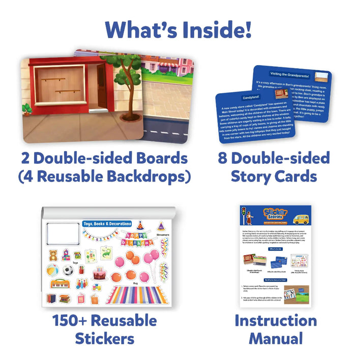 Skillmatics Sticker Stories Creative Storytelling Kit-Learning & Education-Skillmatics-Toycra