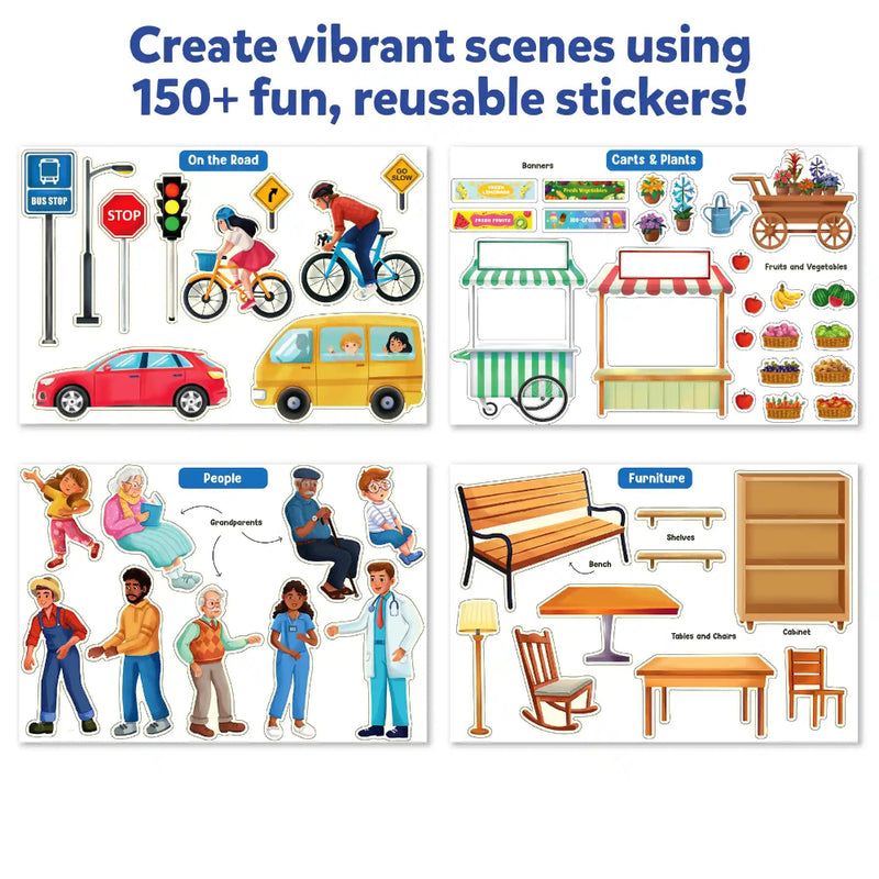 Skillmatics Sticker Stories Creative Storytelling Kit