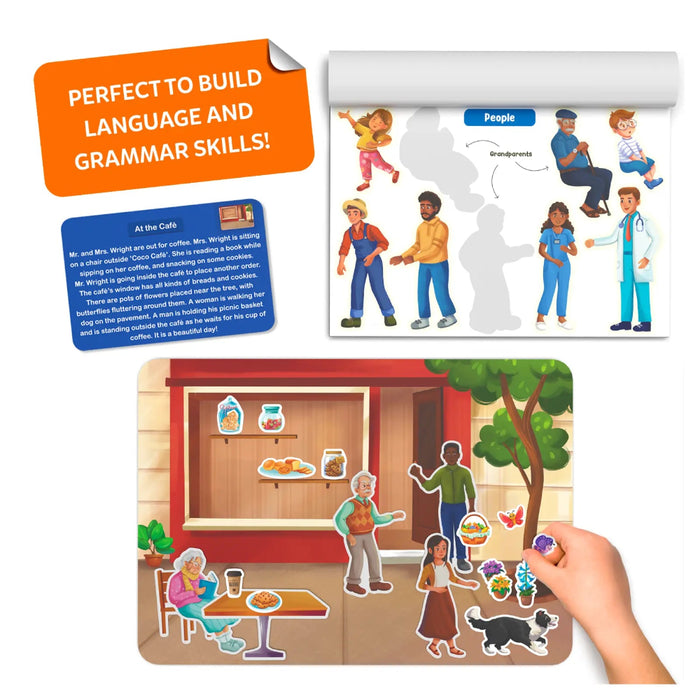 Skillmatics Sticker Stories Creative Storytelling Kit-Learning & Education-Skillmatics-Toycra