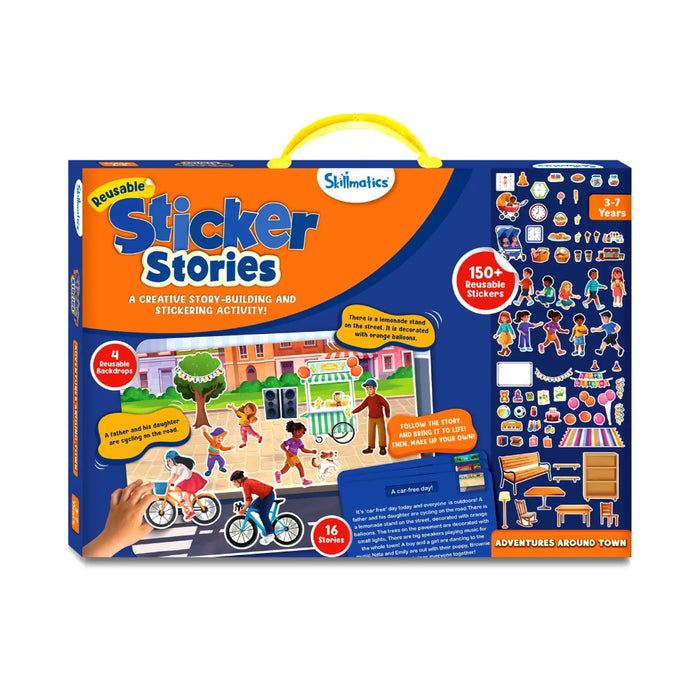 Skillmatics Sticker Stories Creative Storytelling Kit-Learning & Education-Skillmatics-Toycra