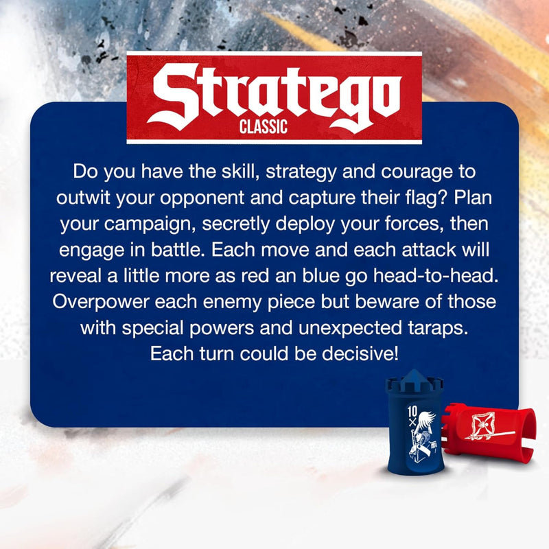 Skillmatics Stratego Original - Classic Strategy Board Game