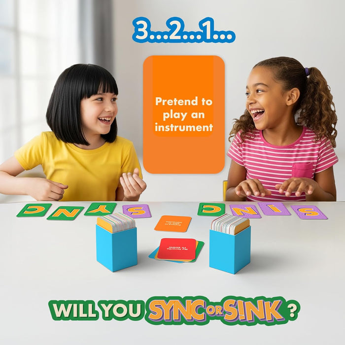 Skillmatics Sync or Sink Hilarious Family Card Game-Family Games-Skillmatics-Toycra