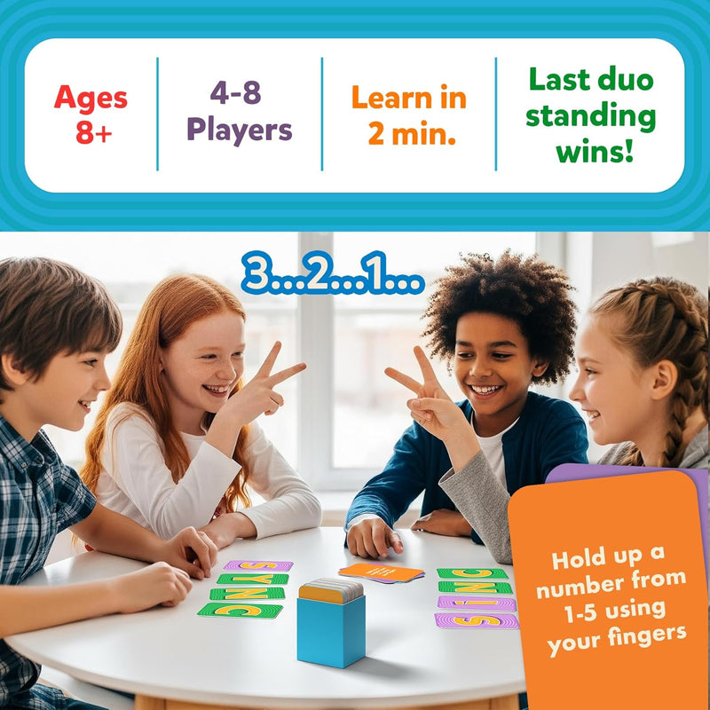 Skillmatics Sync or Sink Hilarious Family Card Game