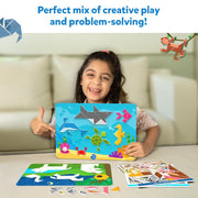 Skillmatics Tangram Twist - Amazing Animals No Mess Sticker Art