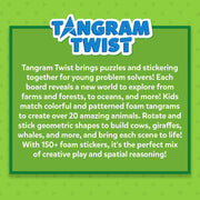 Skillmatics Tangram Twist - Amazing Animals No Mess Sticker Art