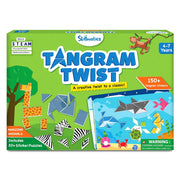 Skillmatics Tangram Twist - Amazing Animals No Mess Sticker Art