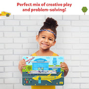 Skillmatics Tangram Twist - Off We Go! No Mess Sticker Art
