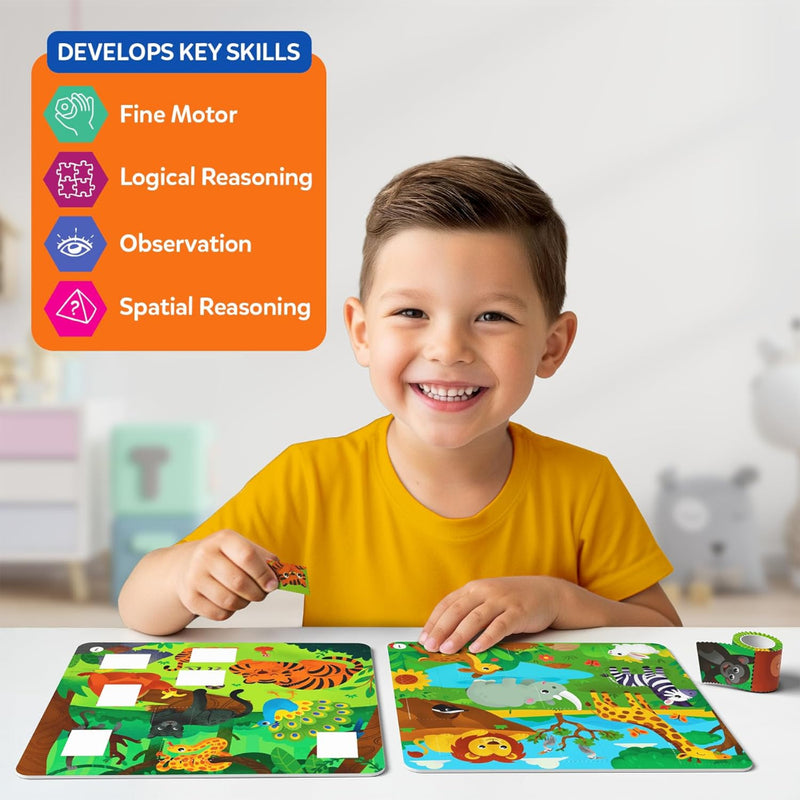 Skillmatics Tape It - A Puzzle Solving Adventures