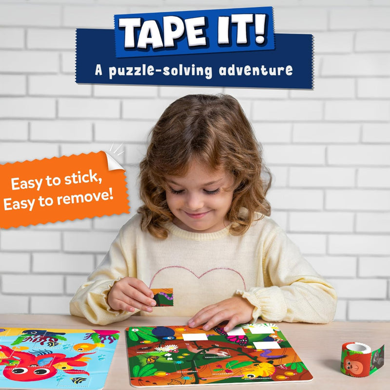 Skillmatics Tape It - A Puzzle Solving Adventures