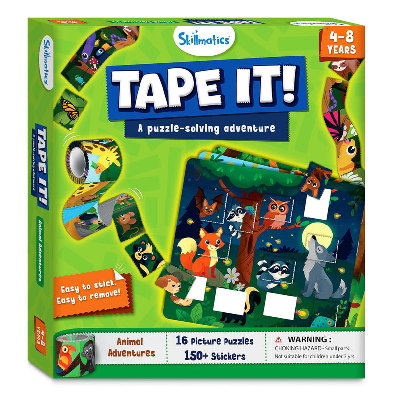 Skillmatics Tape It - A Puzzle Solving Adventures