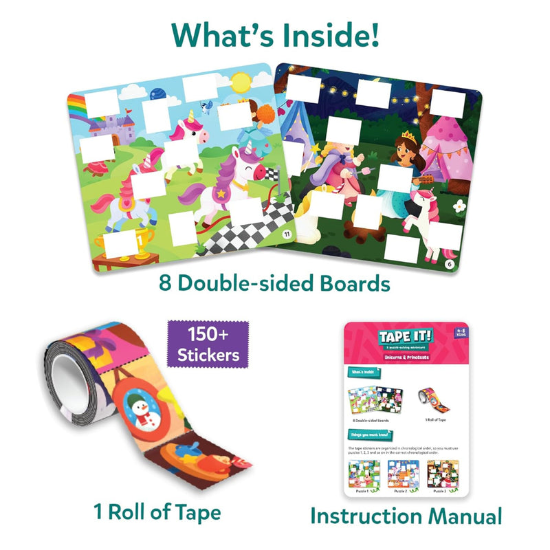 Skillmatics Tape It - A Puzzle Solving Adventures