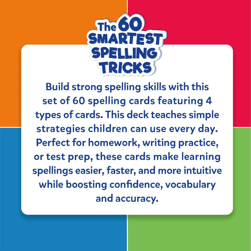 Skillmatics The 60 Smartest Spelling Tricks