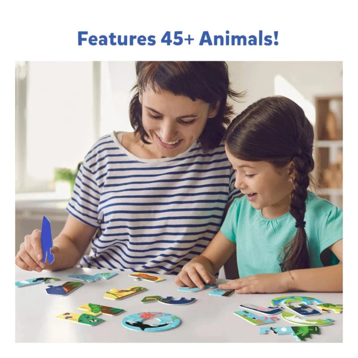 Skillmatics The Animal Alphabet | Fun & Educational 52 Piece Jigsaw Puzzle-Kids Games-Skillmatics-Toycra