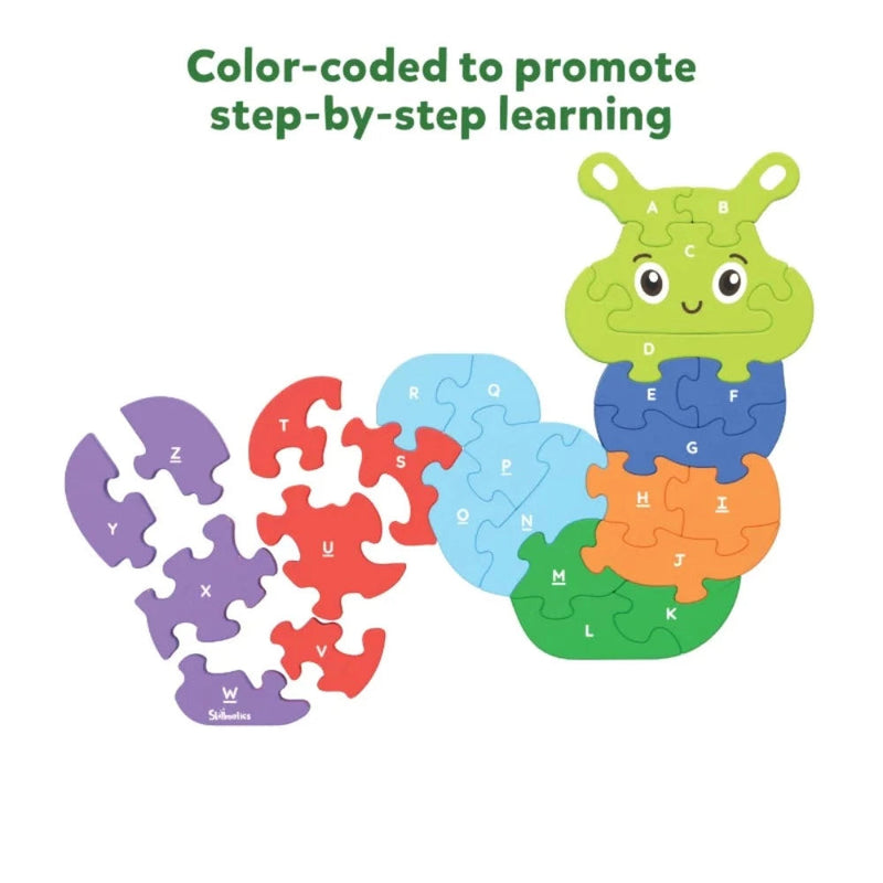 Skillmatics The Clever Caterpillar Wooden Puzzle