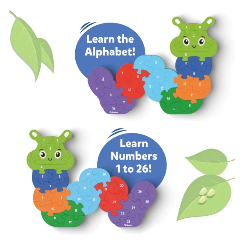 Skillmatics The Clever Caterpillar Wooden Puzzle