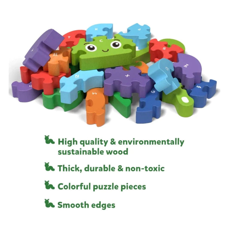 Skillmatics The Clever Caterpillar Wooden Puzzle