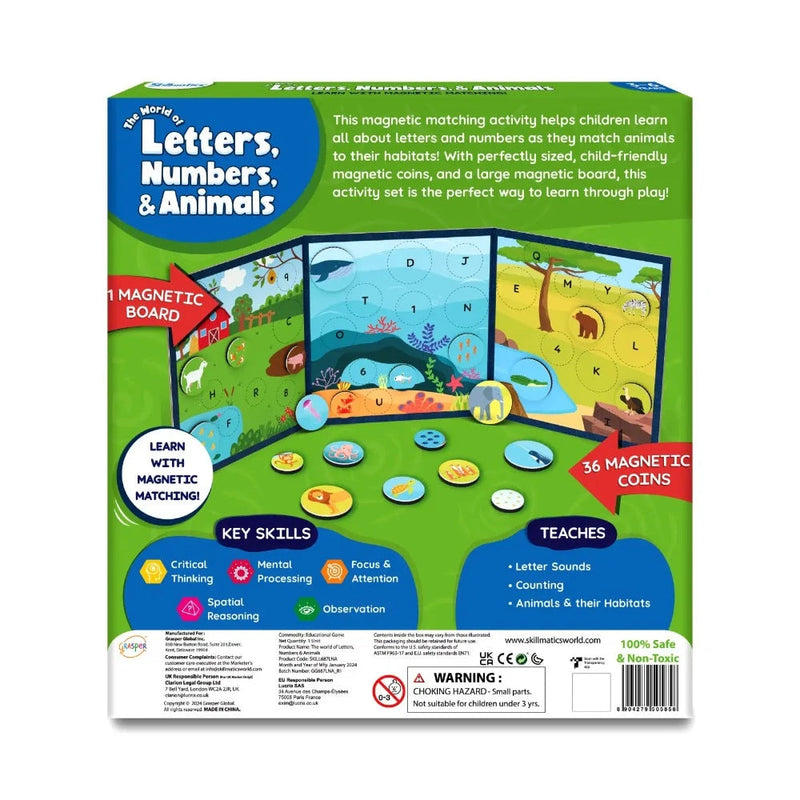 Skillmatics The World of Letters, Numbers & Animals