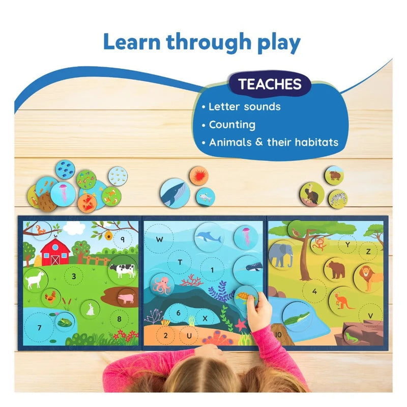 Skillmatics The World of Letters, Numbers & Animals