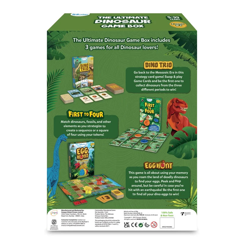 Skillmatics Ultimate Dinosaur Game Box
