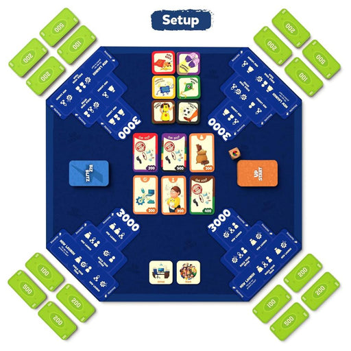 Skillmatics Up Start | Entrepreneurship and Business Strategy Game-Board Games-Skillmatics-Toycra