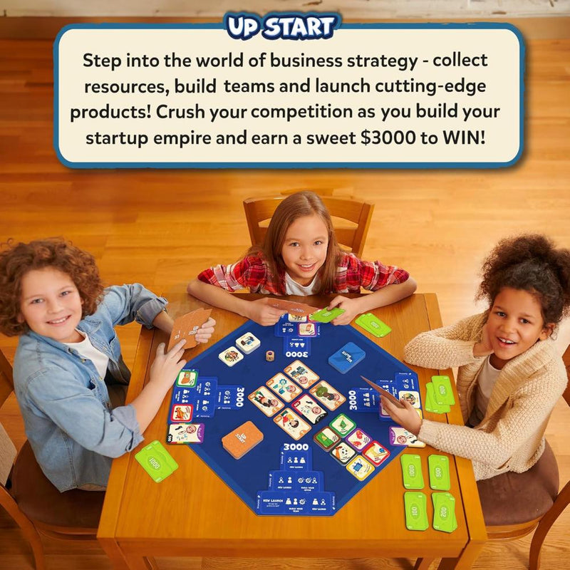 Skillmatics Up Start | Entrepreneurship and Business Strategy Game