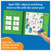 Skillmatics Water Spotter: Animals At Play | Reusable Search & Find Book